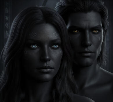 🖤 BLACK Palette — Shadow: ***** [ L1 — INSPIRED — Dark Elf ] ***** [ L2 — INSPIRED — Possession ] ***** [ L3 — INSPIRED — Eclipse ] ***** [ L4 — INSPIRED — Obscura ]
