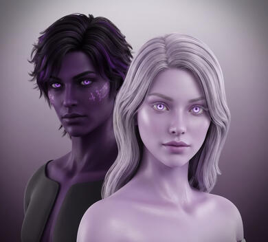 💜 PURPLE Palette — Arcane: ***** [ L1 — INSPIRED — Lavender Fairy ] ***** [ L2 — INSPIRED — Roxinon ] ***** [ L3 — INSPIRED — Nightcrawler ] ***** [ L4 — INSPIRED — Dusk ]